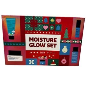 Belif Moisture Glow Set Aqua Bomb Moisturizer Cleanser Toner Serum Eye